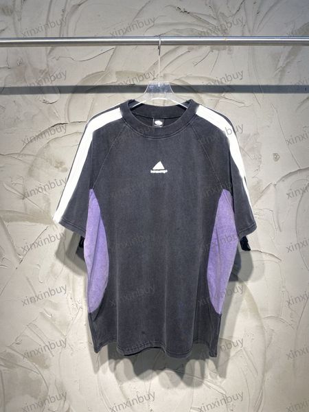 xinxinbuy men designer tee t shirt 23ss paris panelled letter embroidery short sleeve cotton women black white blue oversize xs-2xl, Black;brown
xinxinbuy men designer tee t shirt 23ss paris panelled letter embroidery short sleeve cotton women black white blue oversize xs-2xl, Black;brown