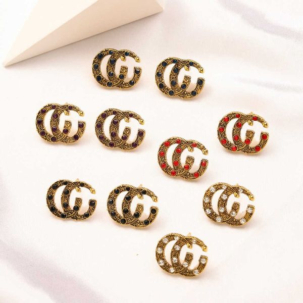 20% off all items 2023 new luxury fashion jewelry for french temperament family classic high sense ancient gold letters diamond earrings, Golden
20% off all items 2023 new luxury fashion jewelry for french temperament family classic high sense ancient gold letters diamond earrings, Golden