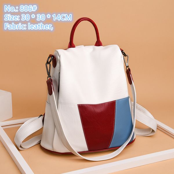 factory ladies shoulder bag 2 colors college style leather backpack simple atmosphere contrast stitching fashion handbag small fresh color m
factory ladies shoulder bag 2 colors college style leather backpack simple atmosphere contrast stitching fashion handbag small fresh color m