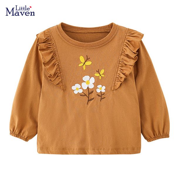 tshirts little maven baby girls long sleeves tshirt autumn brown flower and butterfly children fashion lovely for kids 230303, Blue
tshirts little maven baby girls long sleeves tshirt autumn brown flower and butterfly children fashion lovely for kids 230303, Blue