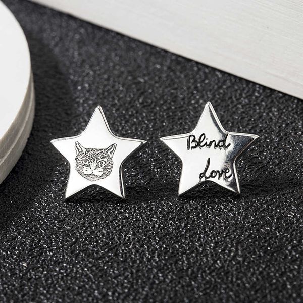 factory wholesale 2023 new luxury fashion jewelry for fearless kitten five pointed star sterling silver trend male and female couple earring, Golden
factory wholesale 2023 new luxury fashion jewelry for fearless kitten five pointed star sterling silver trend male and female couple earring, Golden