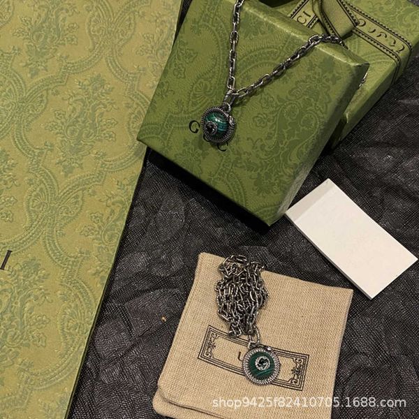 95% off 2023 new luxury fashion jewelry for the antique style three-dimensional double silver snake malachite green necklace generation
95% off 2023 new luxury fashion jewelry for the antique style three-dimensional double silver snake malachite green necklace generation