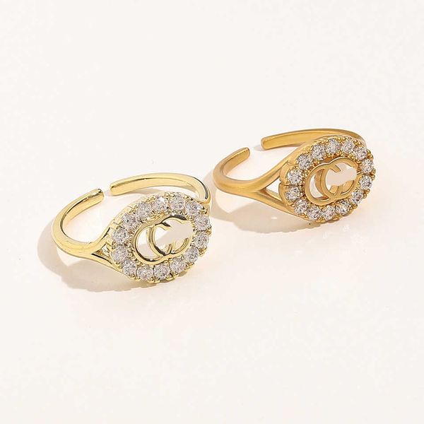 95% off 2023 new luxury fashion jewelry for new genuine gold plated opening double diamond inlaid temperament simple high version ring femal, Silver
95% off 2023 new luxury fashion jewelry for new genuine gold plated opening double diamond inlaid temperament simple high version ring femal, Silver