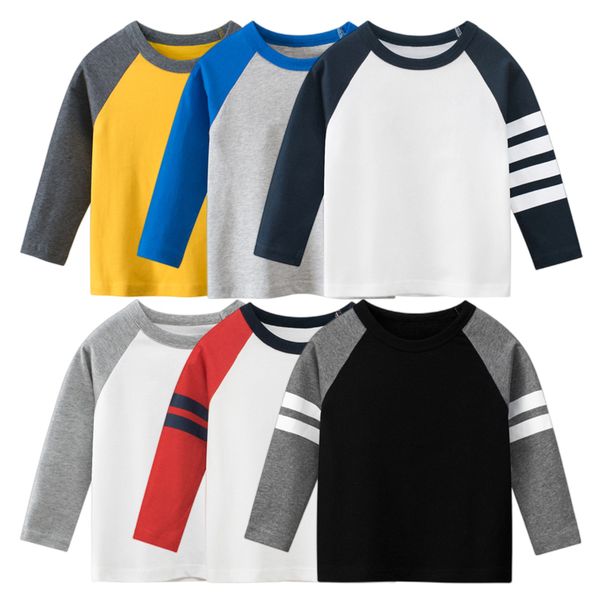 tshirts solid color blank shirt boys kid childrens clothing autumn clothes pachwork long sleeve tshirt for girls cotton tees 230303, Blue
tshirts solid color blank shirt boys kid childrens clothing autumn clothes pachwork long sleeve tshirt for girls cotton tees 230303, Blue