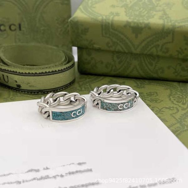 60% off 2023 new luxury fashion jewelry for new silver double light green enamel ring for men and women
60% off 2023 new luxury fashion jewelry for new silver double light green enamel ring for men and women