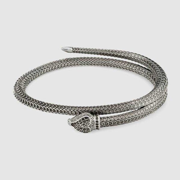 factory direct sales 2023 new luxury fashion jewelry for thai silver bracelet tail snake male and female lovers punk bracelet open mouth jew, Black
factory direct sales 2023 new luxury fashion jewelry for thai silver bracelet tail snake male and female lovers punk bracelet open mouth jew, Black