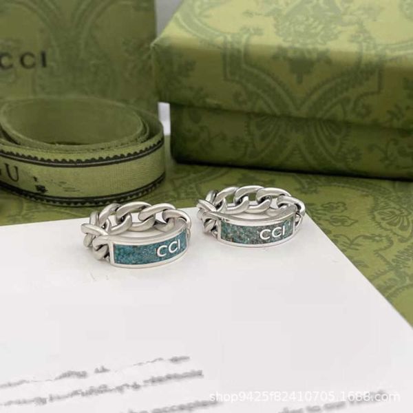 20% off 2023 new luxury fashion jewelry for new silver double light green enamel ring for men and women
20% off 2023 new luxury fashion jewelry for new silver double light green enamel ring for men and women