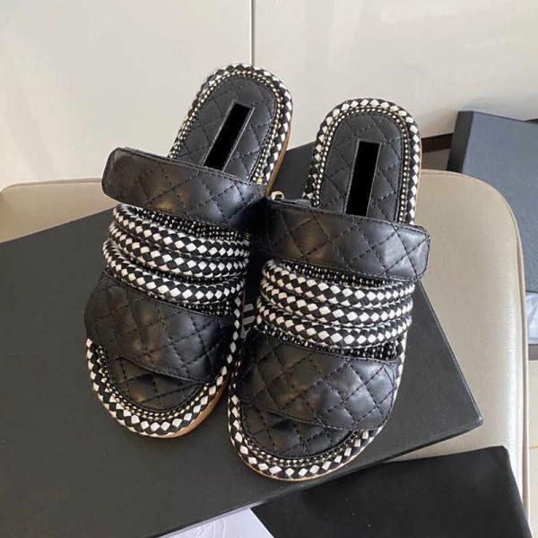 blade sandals women's hemp rope woven metal chain sandal slipper designer cctiy fashion luxury elegant simple material flat shoes comfo, Black
blade sandals women's hemp rope woven metal chain sandal slipper designer cctiy fashion luxury elegant simple material flat shoes comfo, Black