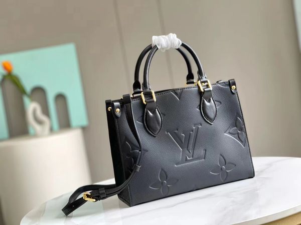 designer onthego High Quality Fashion Classic bag Handbag Women Leather Handbags Womens crossbody VINTAGE Clutch Tote Shoulder embossing Messenger bags, #1 pm 25cm
designer onthego High Quality Fashion Classic bag Handbag Women Leather Handbags Womens crossbody VINTAGE Clutch Tote Shoulder embossing Messenger bags, #1 pm 25cm