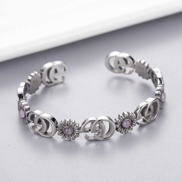 20% off 2023 new luxury fashion jewelry for double pink diamond bracelet ring and the same flower ben pattern hair ornament, Silver
20% off 2023 new luxury fashion jewelry for double pink diamond bracelet ring and the same flower ben pattern hair ornament, Silver
