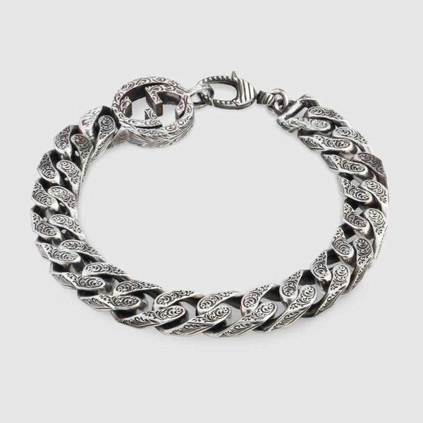 20% off 2023 new luxury fashion jewelry for same antique double pattern bracelet trend personality trendsetter thai silver hand jewelry, Black
20% off 2023 new luxury fashion jewelry for same antique double pattern bracelet trend personality trendsetter thai silver hand jewelry, Black