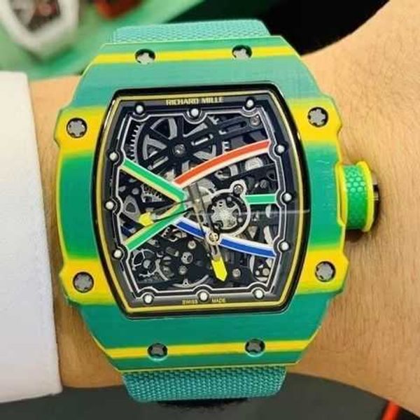 luxury automatic mechanical watch richa milles richardnet red color carbon fiber women's full-automatic miller wine barrel
luxury automatic mechanical watch richa milles richardnet red color carbon fiber women's full-automatic miller wine barrel