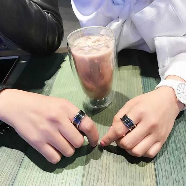 sui8 designer originalbaojia colorless black and white ceramic couple ring female design little red pair, Silver
sui8 designer originalbaojia colorless black and white ceramic couple ring female design little red pair, Silver