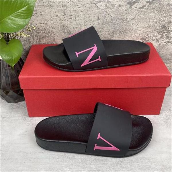 designer men woman slippers sandals shoes many color print slide summer wide flat sandal slipper, Black
designer men woman slippers sandals shoes many color print slide summer wide flat sandal slipper, Black