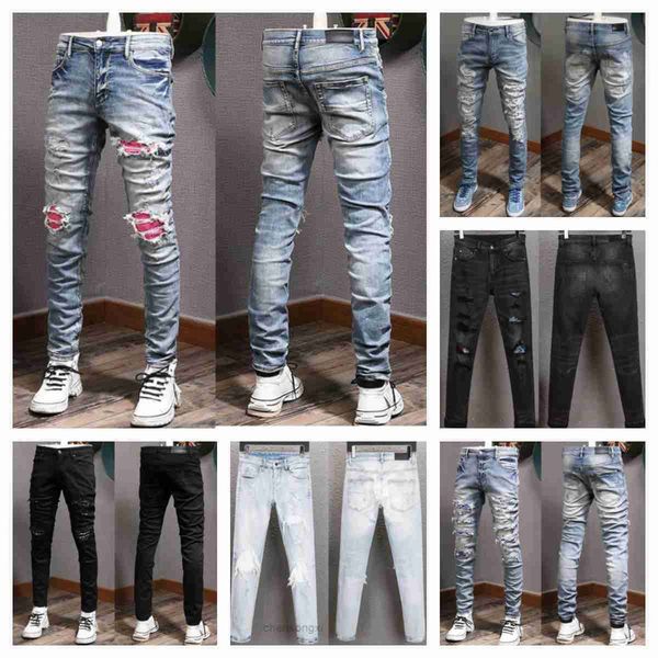 mens jeans denim embroidery pants fashion holes trouser hip hop distressed zipper trousers for male 11mu# jd4w, Blue
mens jeans denim embroidery pants fashion holes trouser hip hop distressed zipper trousers for male 11mu# jd4w, Blue
