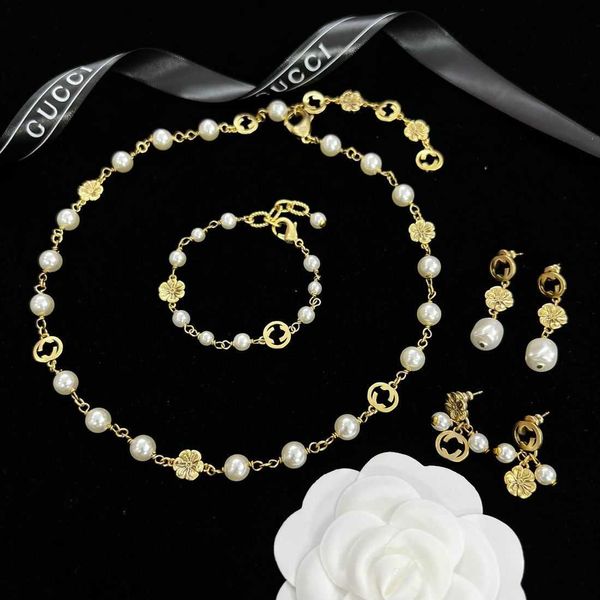 60% off 2023 new luxury fashion jewelry for new neckchain pearl petal necklace women's double interlocking bracelet tassel earrings, Black
60% off 2023 new luxury fashion jewelry for new neckchain pearl petal necklace women's double interlocking bracelet tassel earrings, Black