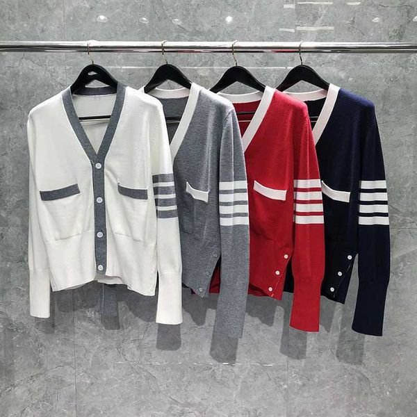 tb thom men's long sleeve cable knit sweater open front cardigan button loose outerwear women fashion brand classic striped coat, White;black
tb thom men's long sleeve cable knit sweater open front cardigan button loose outerwear women fashion brand classic striped coat, White;black