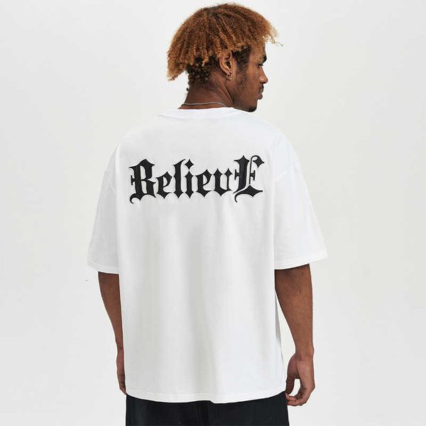 men's 2023 leather embroidered short sleeved t-shirt men's ins fashion five bf fashion loose, White;black
men's 2023 leather embroidered short sleeved t-shirt men's ins fashion five bf fashion loose, White;black