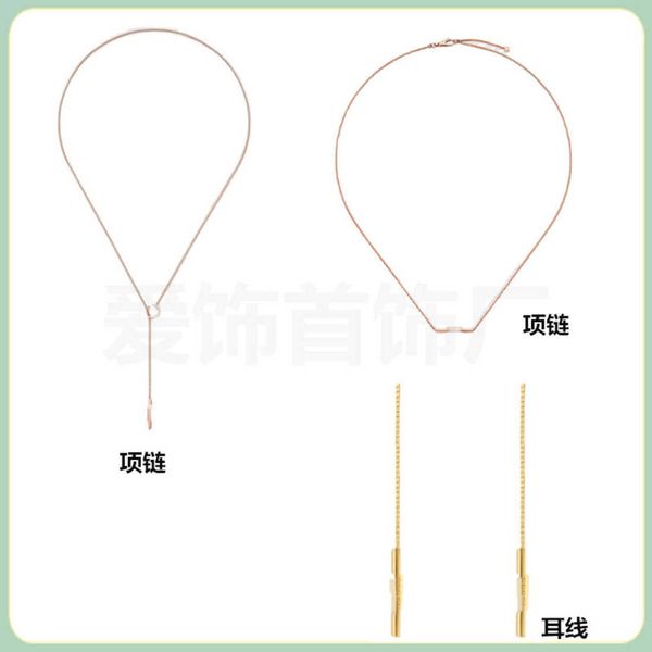 60% off 2023 new luxury fashion jewelry for new link to love series simple sleeve lock necklace personalized mirror earrings lines, Silver
60% off 2023 new luxury fashion jewelry for new link to love series simple sleeve lock necklace personalized mirror earrings lines, Silver