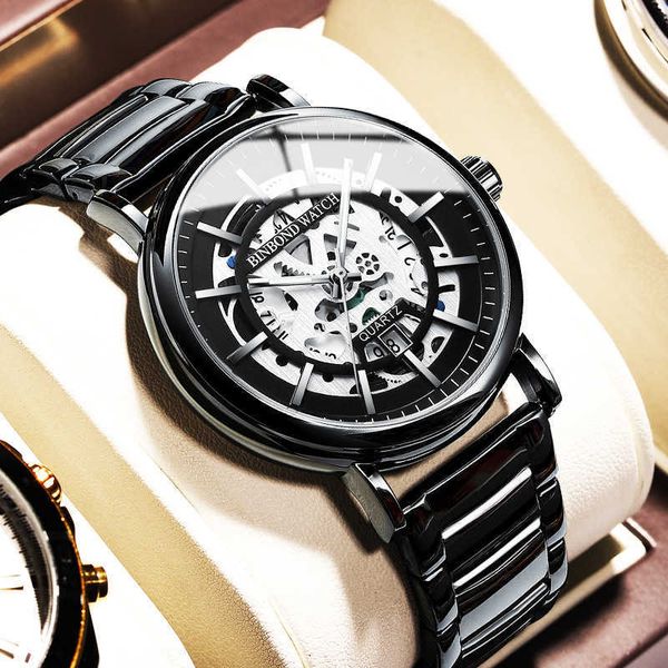 2022 new fashion trend watch multi-function hollow-out watch luminous waterproof men's watch, Slivery;black
2022 new fashion trend watch multi-function hollow-out watch luminous waterproof men's watch, Slivery;black