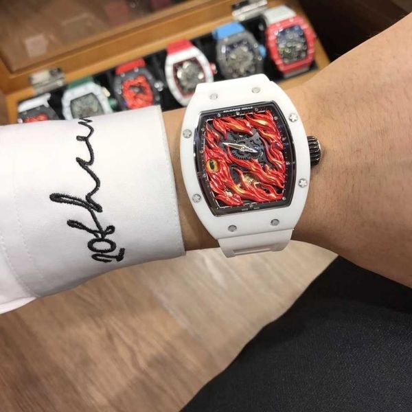 luxury automatic mechanical watch richa milles bucket rm055 miller fashion hollow ceramic flywheel male mens spor
luxury automatic mechanical watch richa milles bucket rm055 miller fashion hollow ceramic flywheel male mens spor