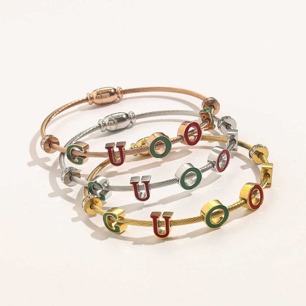 bracelet magnet buckle enamel wire rope personalized bracelet luxury ornament, White
bracelet magnet buckle enamel wire rope personalized bracelet luxury ornament, White