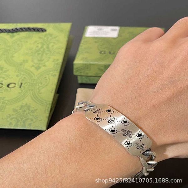 95% off 2023 new luxury fashion jewelry for new silver old honeybee carved bracelet for men and women, Black
95% off 2023 new luxury fashion jewelry for new silver old honeybee carved bracelet for men and women, Black
