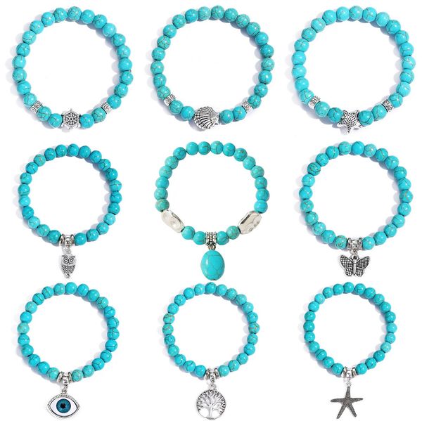 bohemian beaded seven chakras women's bracelet rretro turquoise stone finger chain summer beach bracelet jewelry for men women, Black
bohemian beaded seven chakras women's bracelet rretro turquoise stone finger chain summer beach bracelet jewelry for men women, Black