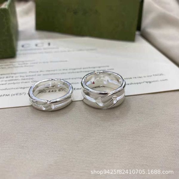 20% off 2023 new luxury fashion jewelry for new silver three-dimensional hollowed-out double ring is the same style for lovers
20% off 2023 new luxury fashion jewelry for new silver three-dimensional hollowed-out double ring is the same style for lovers