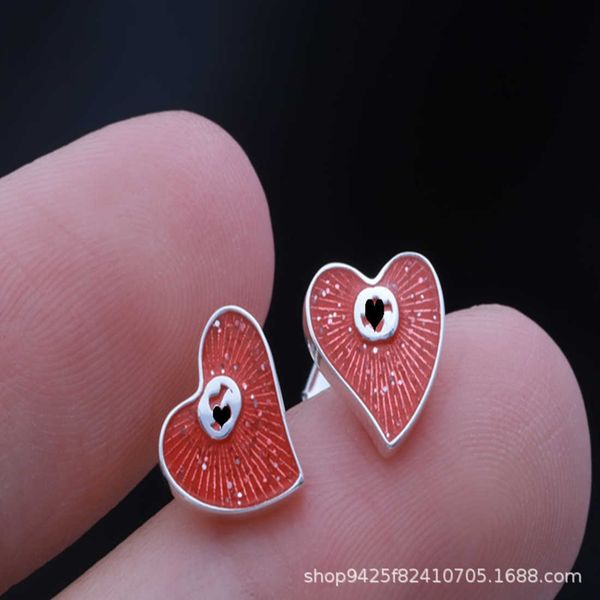 60% off 2023 new luxury fashion jewelry for new silver three-dimensional interlocking enamel red heart earrings for women, Golden
60% off 2023 new luxury fashion jewelry for new silver three-dimensional interlocking enamel red heart earrings for women, Golden