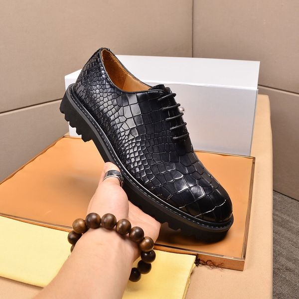2023 mens designer dress shoes gentlemen fashion genuine leather business oxfords male brand walking casual comfort platform flats size 38-4, Black
2023 mens designer dress shoes gentlemen fashion genuine leather business oxfords male brand walking casual comfort platform flats size 38-4, Black