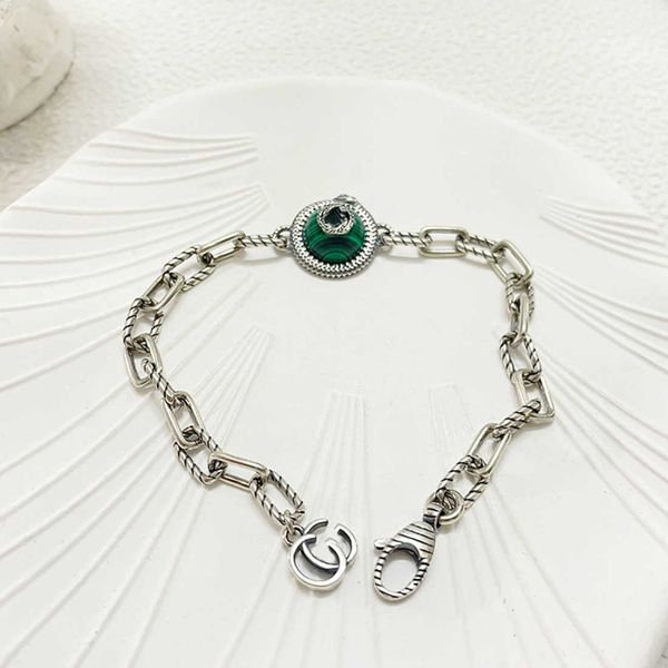 60% off 2023 new luxury fashion jewelry for silver malachite bracelet double twisted hand ornament hip hop gift high version, Black
60% off 2023 new luxury fashion jewelry for silver malachite bracelet double twisted hand ornament hip hop gift high version, Black