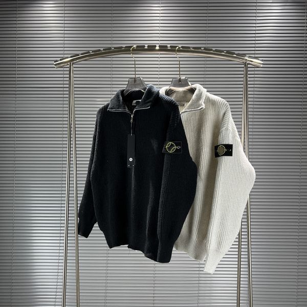 sitongdao functional style men's and women's heavy solid color sweater knitted cardigan jacket, Black;brown
sitongdao functional style men's and women's heavy solid color sweater knitted cardigan jacket, Black;brown