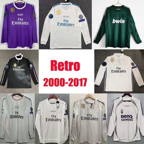 retro real soccer jerseys long sleeve madrids 2000-2017 football shirts guti ramos seedorf carlos 12 13 14 15 16 17 ronaldo zidane beckham r, Black;yellow
retro real soccer jerseys long sleeve madrids 2000-2017 football shirts guti ramos seedorf carlos 12 13 14 15 16 17 ronaldo zidane beckham r, Black;yellow