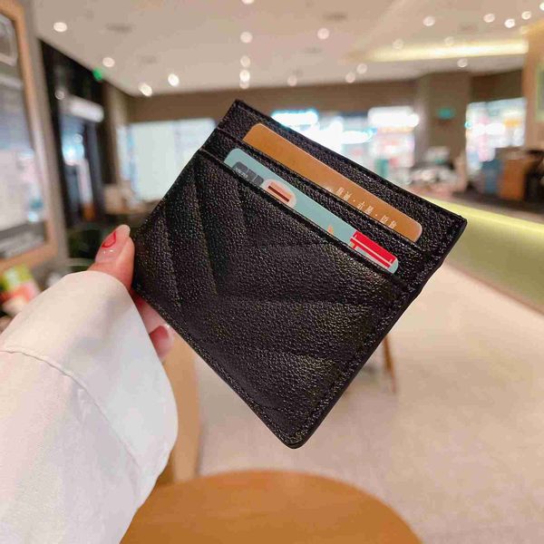 2023 new fashion card holders caviar woman mini wallet designer pure color genuine leather pebble texture luxury black wallet
2023 new fashion card holders caviar woman mini wallet designer pure color genuine leather pebble texture luxury black wallet
