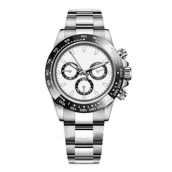 men automatic watch 40mm 116500 sapphire glass stainless steel rubber strap luminous waterproof calendar fashion 231g, Slivery;brown
men automatic watch 40mm 116500 sapphire glass stainless steel rubber strap luminous waterproof calendar fashion 231g, Slivery;brown