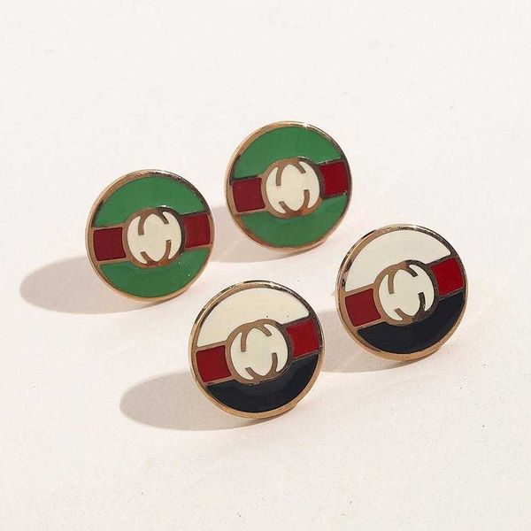 80% off 2023 new luxury fashion jewelry for titanium double earrings female antique stainless steel enamel classic temperament color earring, Golden
80% off 2023 new luxury fashion jewelry for titanium double earrings female antique stainless steel enamel classic temperament color earring, Golden