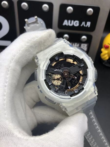 sports digital 110 watch original shock watch full function world time led automatic hand light oak ga series, Slivery;golden
sports digital 110 watch original shock watch full function world time led automatic hand light oak ga series, Slivery;golden