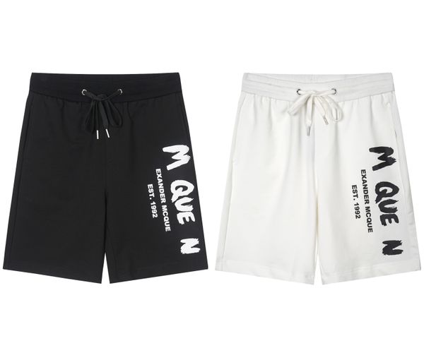 designer mcqueen men's shorts summer leisure sports letter printed cotton shorts women's black and white available asian size m-3x, White;black
designer mcqueen men's shorts summer leisure sports letter printed cotton shorts women's black and white available asian size m-3x, White;black