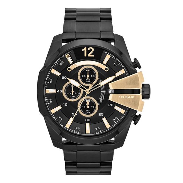 fashion brand men big case mutiple dials stainless steel band date quartz wrist watch 4338242e, Slivery;brown
fashion brand men big case mutiple dials stainless steel band date quartz wrist watch 4338242e, Slivery;brown