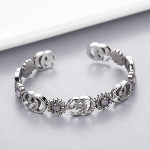 20% off all items 2023 new luxury fashion jewelry for double pink diamond bracelet ring and the same flower ben pattern hair ornament, Silver
20% off all items 2023 new luxury fashion jewelry for double pink diamond bracelet ring and the same flower ben pattern hair ornament, Silver
