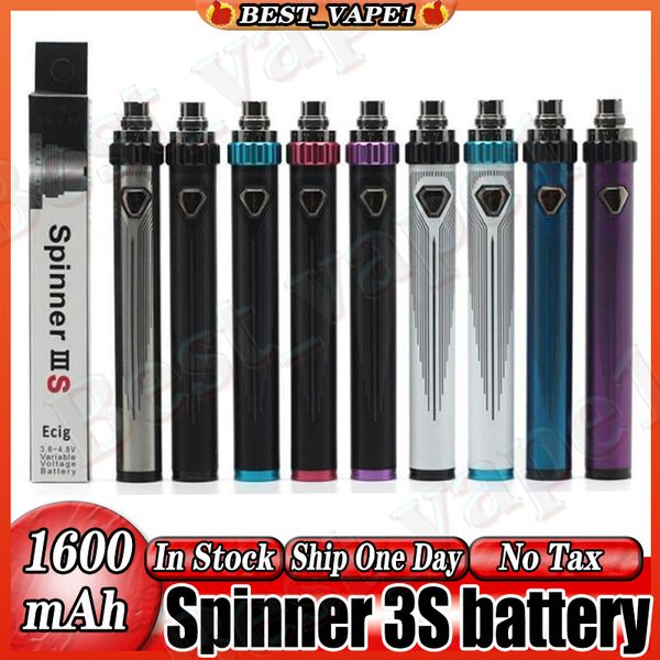 vision spinner 3 3s iii iiis battery mod 1600mah 510 thread cvt twist adjustable voltage esma-t vape pen 100% original
vision spinner 3 3s iii iiis battery mod 1600mah 510 thread cvt twist adjustable voltage esma-t vape pen 100% original