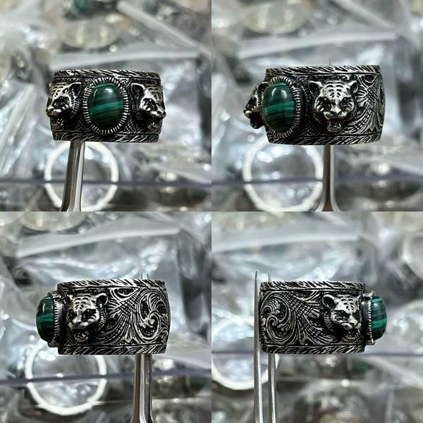 95% off 2023 new luxury fashion jewelry for garden head double malachite green complex pattern animal silver year of the tiger ring
95% off 2023 new luxury fashion jewelry for garden head double malachite green complex pattern animal silver year of the tiger ring