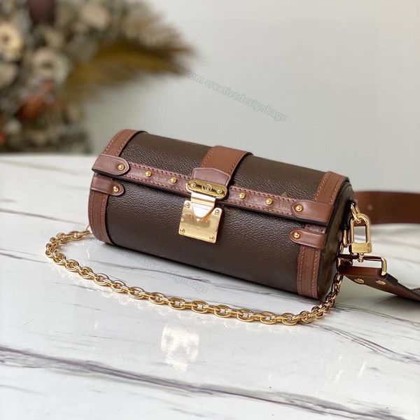 10a l bag shoulder bags baguette papillon trunk metal lock cylinder bag chain designer luxury crossbody handbag semi hard vintage 19cm l032
10a l bag shoulder bags baguette papillon trunk metal lock cylinder bag chain designer luxury crossbody handbag semi hard vintage 19cm l032