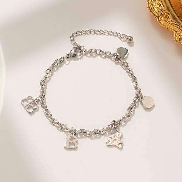 charm bracelets men and women with titanium steel bracelets korean version of stainless steel color protection diamond inlay zircon simple f, Golden;silver
charm bracelets men and women with titanium steel bracelets korean version of stainless steel color protection diamond inlay zircon simple f, Golden;silver