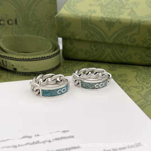 fashion collection 2023 new luxury fashion jewelry for new silver double light green enamel ring for men and women
fashion collection 2023 new luxury fashion jewelry for new silver double light green enamel ring for men and women