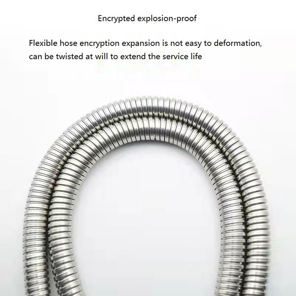 stainless steel shower hose bathroom water heater shower head hose encrypted explosion proof hose fittings shower tube chrome plating nozzle
stainless steel shower hose bathroom water heater shower head hose encrypted explosion proof hose fittings shower tube chrome plating nozzle