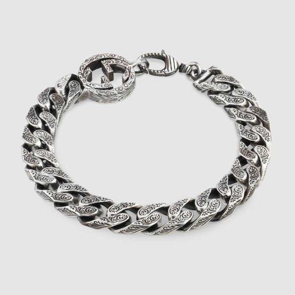 fashion collection 2023 new luxury fashion jewelry for same antique double pattern bracelet trend personality trendsetter thai silver hand j, Black
fashion collection 2023 new luxury fashion jewelry for same antique double pattern bracelet trend personality trendsetter thai silver hand j, Black