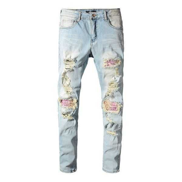 mens distressed ripped biker slim fit motorcycle denim for men fashion jean mans pants pour hommes #523 tvlq, Blue
mens distressed ripped biker slim fit motorcycle denim for men fashion jean mans pants pour hommes #523 tvlq, Blue