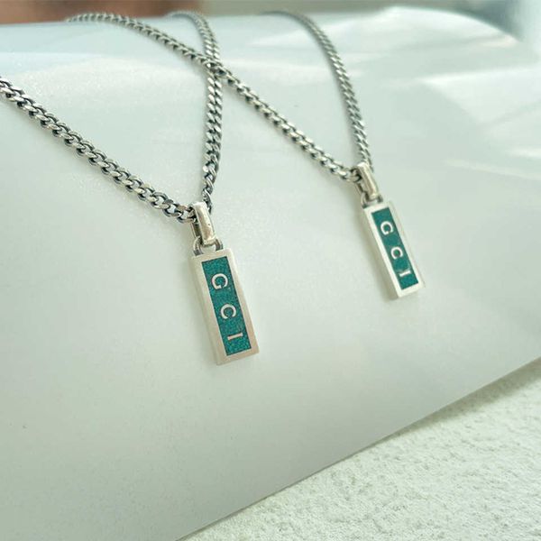 95% off 2023 new luxury fashion jewelry for silver double enamel green bar vertical rectangle masculine and feminine temperament necklace hi
95% off 2023 new luxury fashion jewelry for silver double enamel green bar vertical rectangle masculine and feminine temperament necklace hi
